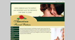 Desktop Screenshot of americanfuneralpartners.com